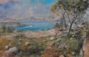 Il Golfo Di Napoli Da Capri by Giuseppe Casciaro