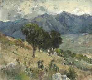 The Mountains Of Nusco; After The Fog, Nusco(2) by Giuseppe Casciaro