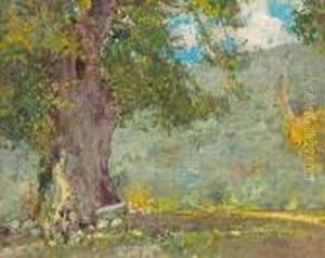 A Linden Tree; Horse-chestnut Trees At A Villa(2)