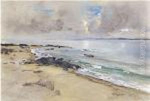Marina Con Pescatori by Giuseppe Casciaro