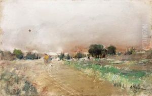 Campagna Napoletana by Giuseppe Casciaro