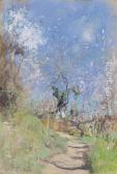 Path Through The Thickets, Spring - view 1
