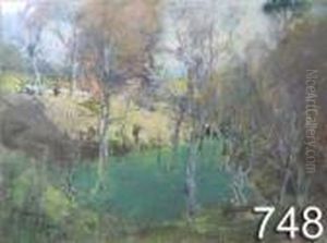 Paesaggio Lacustre by Giuseppe Casciaro