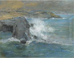 Mare In Burrasca by Giuseppe Casciaro