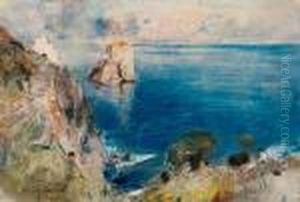 Capri, I Faraglioni by Giuseppe Casciaro