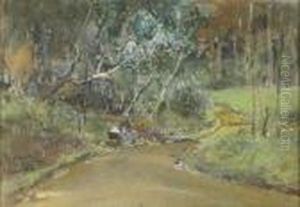 Strada Nel Bosco by Giuseppe Casciaro