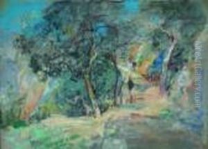 Veduta Di Capri by Giuseppe Casciaro