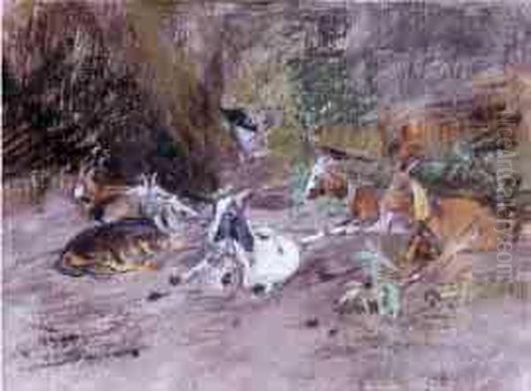 Caprette Al Pascolo - view 1