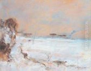 Nevicata by Giuseppe Casciaro