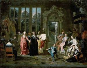 The Ball by Hieronymus Janssens