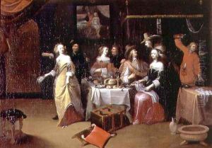 The Gallant Reunion by Hieronymus Janssens