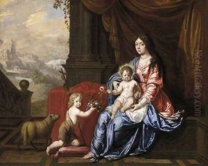 Virgin with Child and the Infant St John the Baptist by Hieronymus Janssens