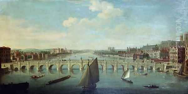The Thames at Westminster - view 1