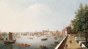 View of the River Thames from the Adelphi Terrace