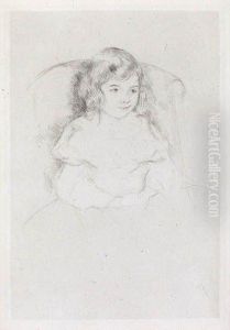 Sara Smiling by Mary Cassatt