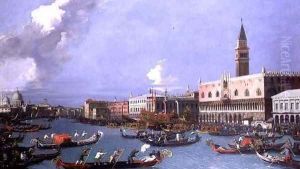 The Bucintoro returning to the Molo on Ascension Day Venice