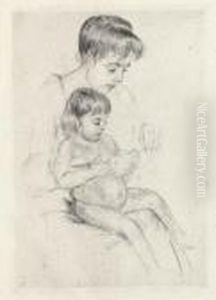 The Manicure by Mary Cassatt