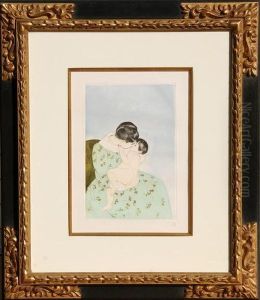 Mother"s Kiss by Mary Cassatt