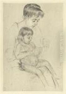 The Manicure. by Mary Cassatt