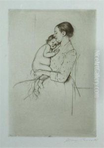 Quietude (breeskin 139) by Mary Cassatt