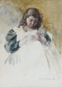 Francoise A La Couture by Mary Cassatt
