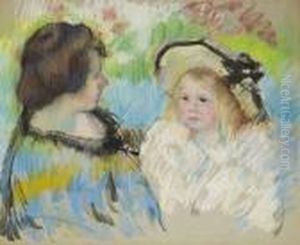 Mere Et Enfant by Mary Cassatt