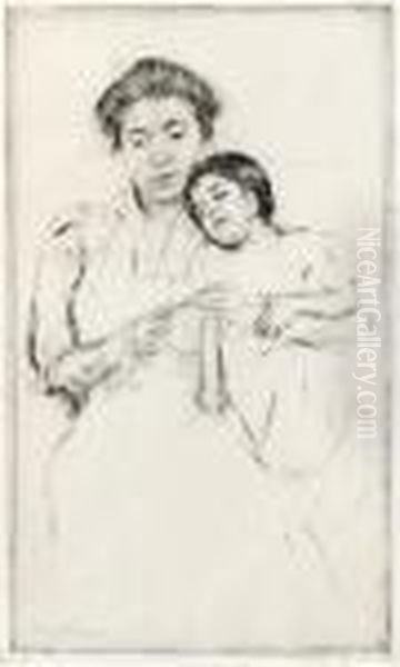 The Crocheting Lesson (b. 178) - view 1