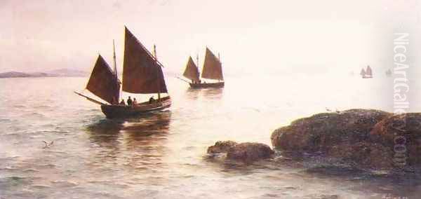 Fishing off the Coast of Penzance - view 1