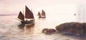 Fishing off the Coast of Penzance by David James