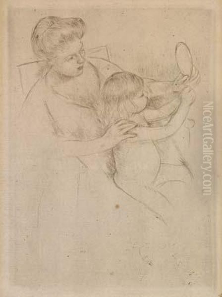 Looking Into The Hand Mirror (no. 2) - view 1