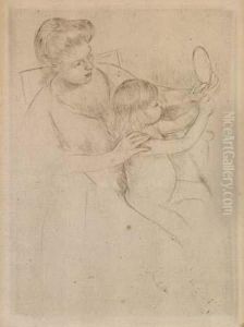 Looking Into The Hand Mirror (no. 2)