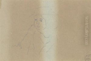 Sketch Of Mathilde by Mary Cassatt