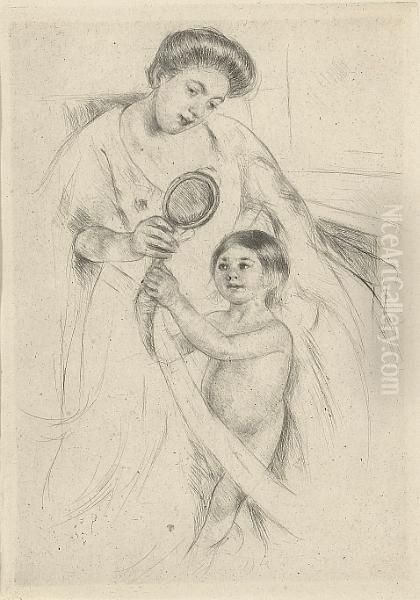 Looking Into The Hand-mirror (no. 3) - view 1