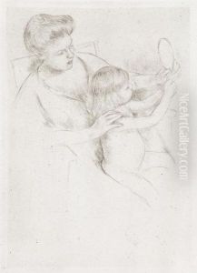 Looking Into The Hand Mirror (no. 3) (b.202)