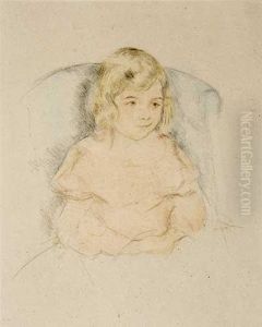 Sara Smiling by Mary Cassatt
