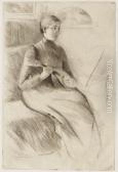 The Mandolin Player (b. 130) - view 1