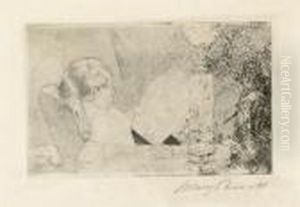 Reading The Newspaper (no. 1) (b. 72) by Mary Cassatt
