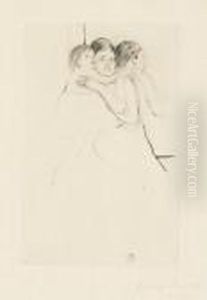 Mother Berthe Holding Her Child (b. 126) by Mary Cassatt