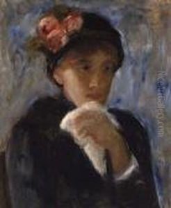 La Femme Au Mouchoir by Mary Cassatt