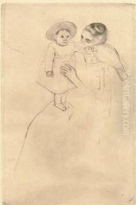 Helene Of Septeuil by Mary Cassatt