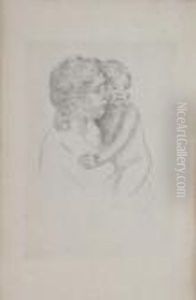 Denise Holding Her Child by Mary Cassatt
