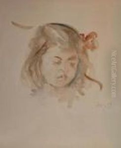 Fillette by Mary Cassatt