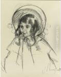 Sara Wearing Her Bonnet And Coat (breeskin 198)