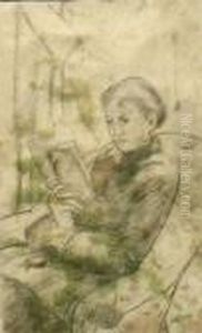 Lydia Reading by Mary Cassatt