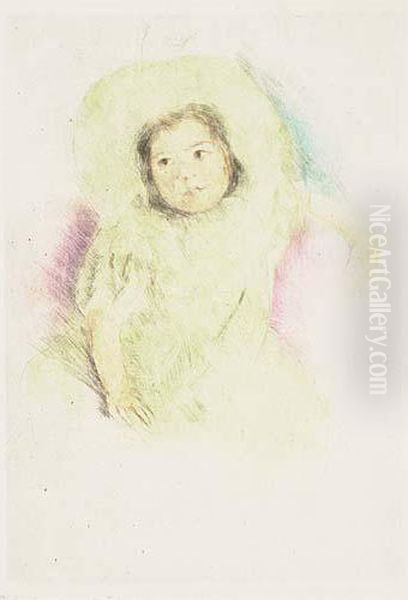 Margot Wearing A Bonnett (no. 1)>. - view 1