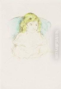 Sara Smiling>. by Mary Cassatt