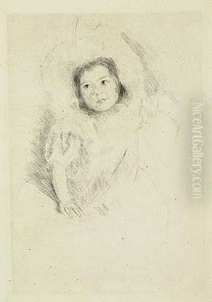 Margot Wearing A Bonnet (no. 1)<</b> - view 1