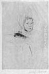 The Velvet Sleeve (breeskin 194) by Mary Cassatt