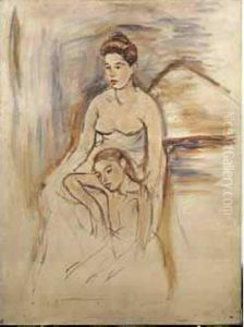 Mere Et Enfant by Mary Cassatt