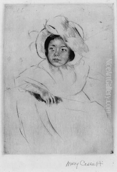 Margot Wearing A Bonnet - view 1